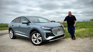 Audi Q4 e tron Sportback Review [upl. by Zurc]