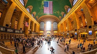 Walking Tour of Grand Central Terminal — New York City 【4K】🇺🇸 [upl. by Semajwerdna867]