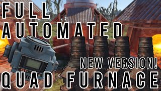 Rust  Quad full automated industrial furnace V2 System [upl. by Remlap]