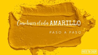 Cómo hacer el color amarillo [upl. by Airamahs782]