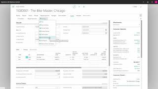 How to print a Pro Forma Invoice  Microsoft Dynamics 365 Business Central [upl. by Ecienaj700]