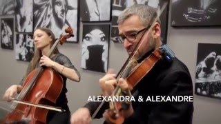 Entrance of the Queen of Sheba Violin and Cello Duet [upl. by Kimbra]