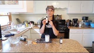 Simplest Lotion Recipe 3 Ingredients YOU can DO IT [upl. by Ydolem293]