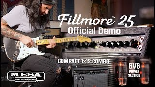 MESABoogie Fillmore™ 25 Official Demo [upl. by Robena]