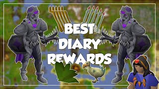 Best Achievement Diary Rewards Your Account NEEDS  Oldschool RunescapeOSRS [upl. by Aiotal]