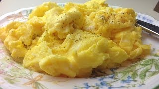 How to Cook Perfect Fluffy Scrambled Eggs [upl. by Nnaeirual]