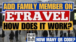 🔴EASY STEPBYSTEP TUTORIAL ON HOW TO ADD A FAMILY MEMBER ON ETRAVEL WHEN TRAVELING TO PHILIPPINES [upl. by Yeslrahc]