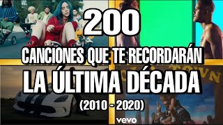 200 Mejores Canciones De La Última DECADA 20102020 [upl. by Philan]