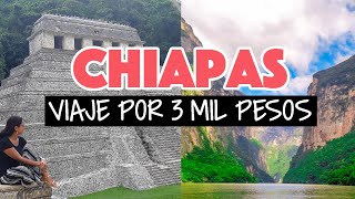 Chiapas guía de viaje y costos  Palenque Cañón del Sumidero y San Cristobal de las Casas [upl. by Peatroy]