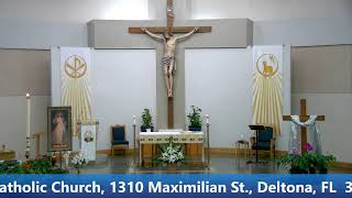 4 PM Saturday Vigil Mass [upl. by Acnairb504]