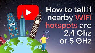 How to tell if WiFi Networks around you are 24 GHz or 5 GHz amp why it matters [upl. by Annaigroeg]