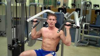 How To Overhead Press Cybex [upl. by Nyleve]