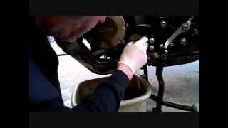 Yamaha XJ6 Oil and Filter Change [upl. by Bert]