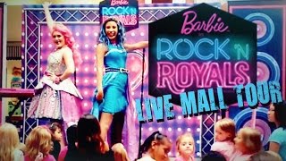 Barbie in Rock n Royals Live Mall Tour  Full Show [upl. by Airdnekal4]