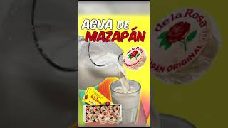 Como hacer agua de mazapán [upl. by Gnoz822]