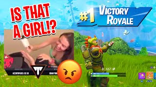 I CAUGHT Typical Gamer playing with a GIRL Fortnite Funny Moments [upl. by Amehsyt]