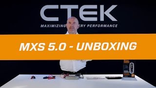 Tutorials  CTEK MXS 50  Unboxing [upl. by Bentley]