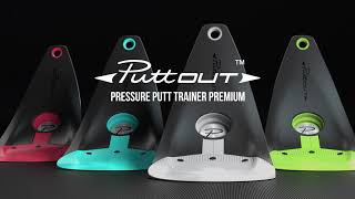 PuttOUT Premium Pressure Putt Trainer FEATURES [upl. by Freddie]