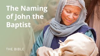 Luke 1  The Naming of John the Baptist  The Bible [upl. by Helgeson603]