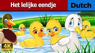 Het lelijke eendje  Ugly Duckling in Dutch  4K UHD  Dutch Fairy Tales [upl. by Ennairam100]