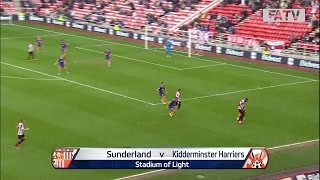 Sunderland AFC vs Kidderminster Harriers 10 FA Cup Fourth Round 201314 highlights [upl. by Arihaj]