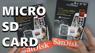 SanDisk Extreme PRO Micro SDXC Memory Card  Performance Test [upl. by Anitnahs684]