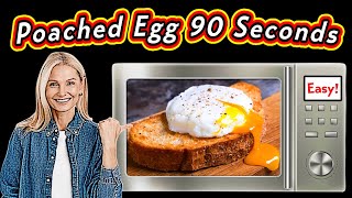 Microwave Poached Egg 90 Seconds [upl. by Koal204]