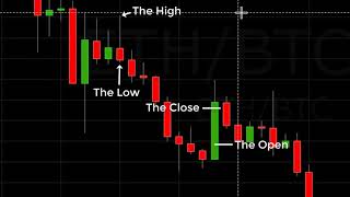 Reading A Crypto Candlestick Chart Basics [upl. by Dera952]