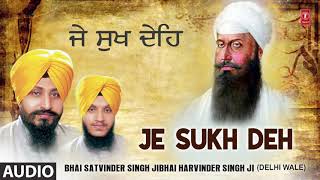 JE SUKH DEH  BHAI SATVINDER SINGH JI BHAI HARVINDER SINGH JI  NIRGUN RAAKH LIYA [upl. by Nnylhsa]