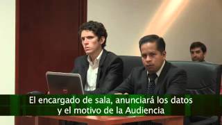 3 APERTURA DE LA AUDIENCIA Ejemplo Práctico del Sistema Acusatorio en México [upl. by Berna907]