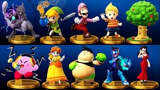 Super Smash Bros Wii U  All 743 Trophies DLC Included [upl. by Eiraminot]