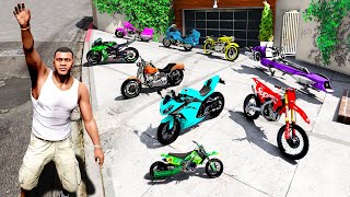 Collecting QUINTILLIONAIRE SUPER BIKES in GTA 5 [upl. by Aliber]