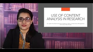 learn how to conduct content analysis research method [upl. by Ekihc954]