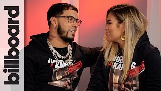 Anuel AA amp Karol G Discuss Touring Together Their First Kiss On Stage amp More  Billboard [upl. by Ann-Marie]