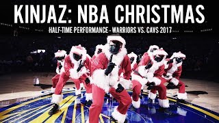 KINJAZ NBA CHRISTMAS Warriors vs Cavs 2017 [upl. by Notsuoh]