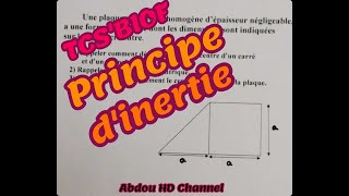 Principe dinertie Tronc commun scientifique exercice n3 [upl. by Thea]