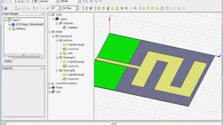 Ansoft HFSS z Antenna tutorial [upl. by Anot]