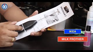 IKEA MILK FROTHER Review amp Battery Installation [upl. by Marlea]