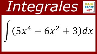 Integrales directas  Ej 1 [upl. by Adnohryt]