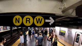 ⁴ᴷ The Busiest NYC Subway Station Times Square–42nd StreetPort Authority Bus Terminal [upl. by Nosille]