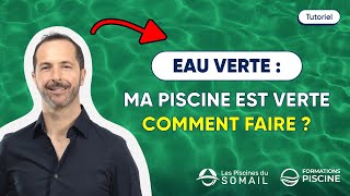 Eau verte piscine comment Faire [upl. by Phillie]