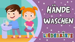 Hände waschen  Und weitere Kinderlieder  Liederkiste [upl. by Ardnuassac]