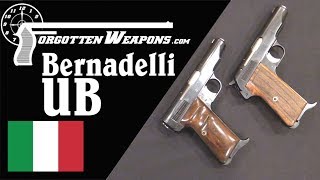 Bernardelli UB Hammer and Striker Fired 9mm Blowback [upl. by Sokairyk]