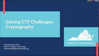 Solving CTF Challenges Cryptography [upl. by Trab]