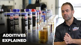 LIQUI MOLY Additives Explained  Engine Flush Injection Cleaner Cera Tec Valve Clean and More [upl. by Oiluj]