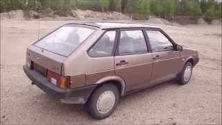 Lada Samara 15i 1995 In Depth Tour Start Up Test Drive [upl. by Livesay]