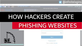 How Hackers Make Phishing Websites [upl. by Icyak865]