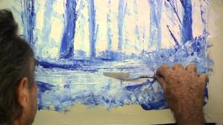 How to Paint with Knife [upl. by Ahsienak]