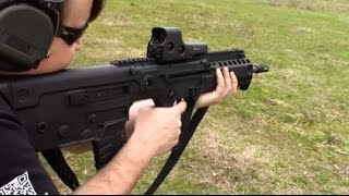 Israeli IWI Micro Tavor X95 Review First Shots [upl. by Arreit]