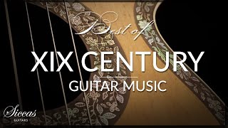 The Best of XIXth Century Guitar Music  Paganini Regondi Giuliani Legnani Sor Mertz [upl. by Zanlog]